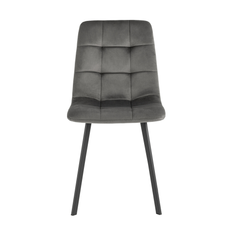 Стул Chilly велюр антрацитовый