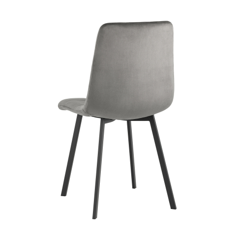 Стул Chilly велюр антрацитовый