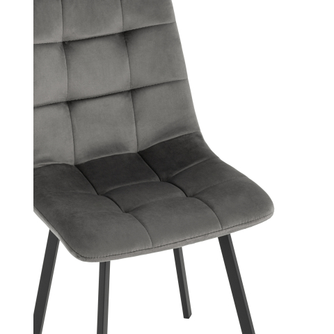 Стул Chilly велюр антрацитовый