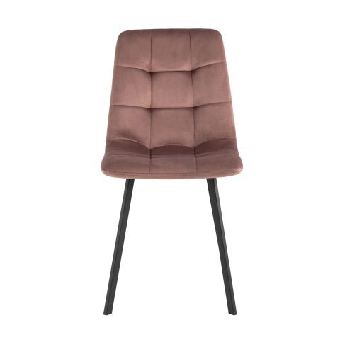 Стул Chilly велюр пыльно-розовый