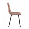 Стул Chilly велюр пыльно-розовый