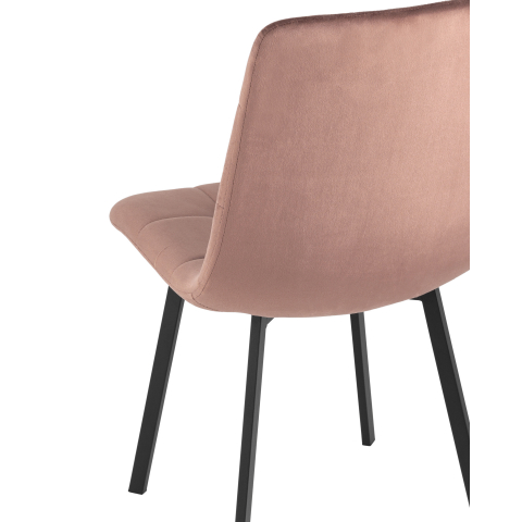 Стул Chilly велюр пыльно-розовый
