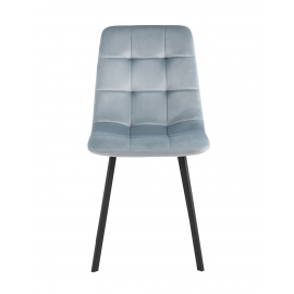 Стул Chilly велюр серо-голубой