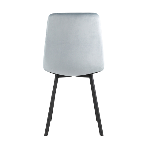 Стул Chilly велюр серо-голубой