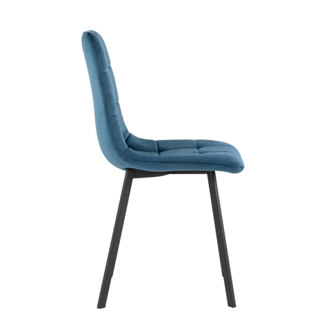 Стул Chilly велюр сине-зеленый