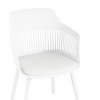 Стул Crocus с подушкой белый