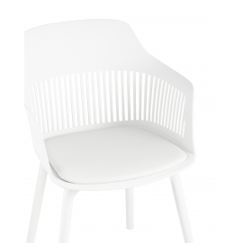 Стул Crocus с подушкой белый