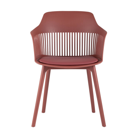Стул Crocus с подушкой бордовый