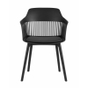 Стул Crocus с подушкой черный