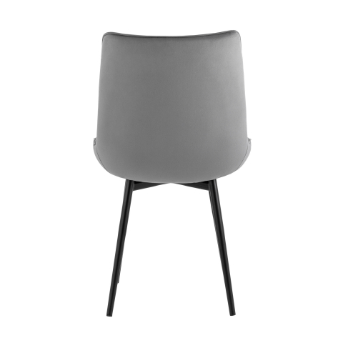 Стул Дарвин велюр тёмно-серый