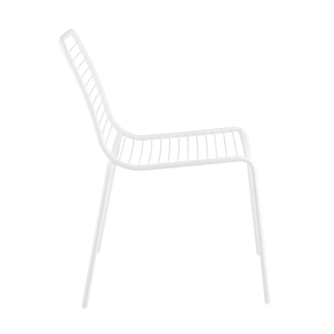 Стул Дели металл белый
