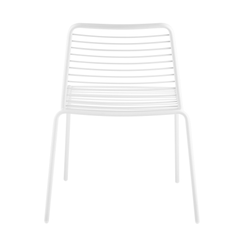 Стул Дели металл белый