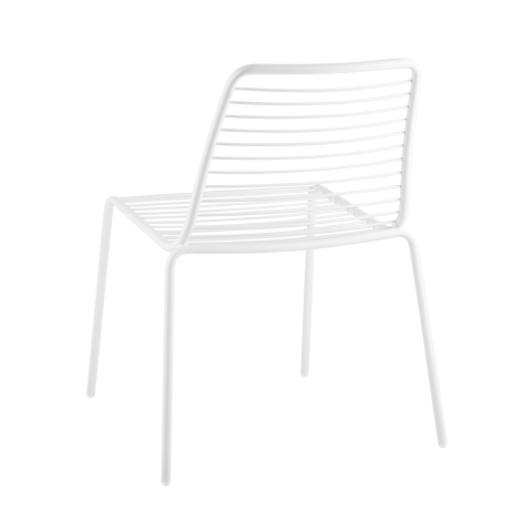 Стул Дели металл белый