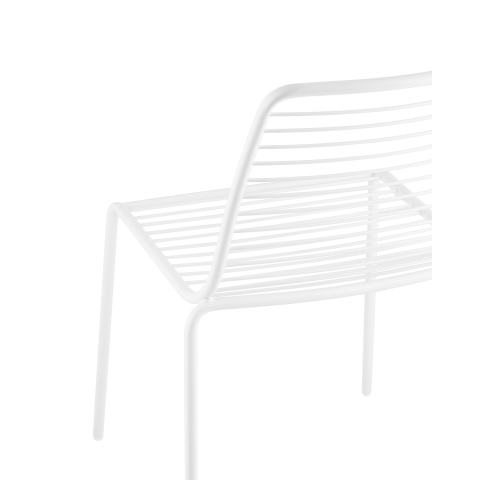 Стул Дели металл белый