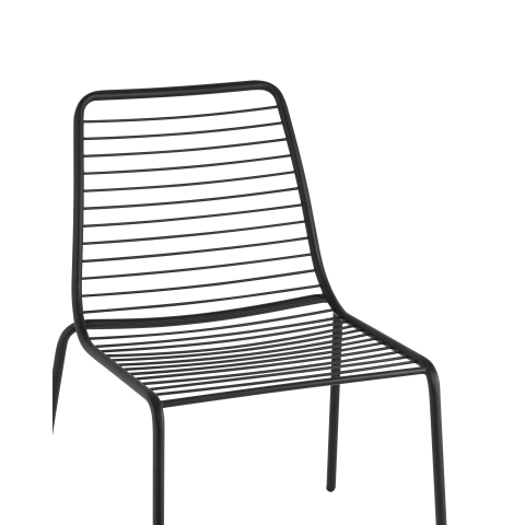 Стул Дели металл черный
