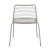 Стул Дели металл серый