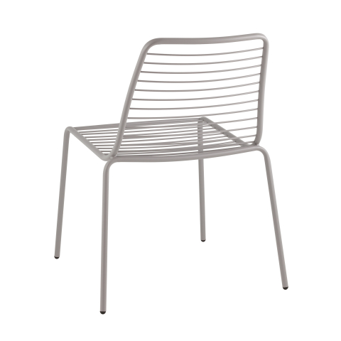 Стул Дели металл серый