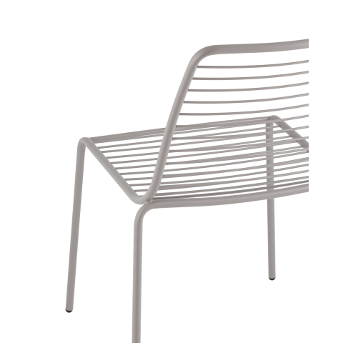 Стул Дели металл серый