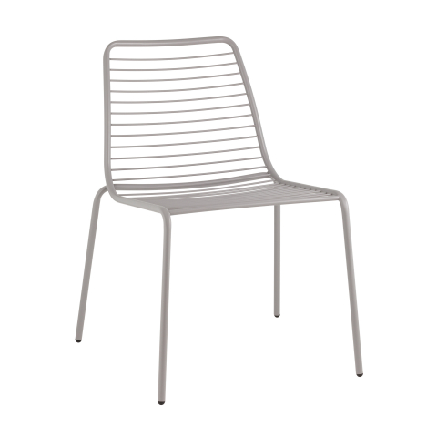 Стул Дели металл серый