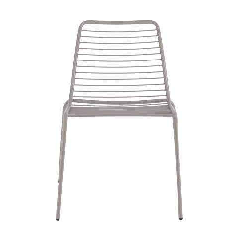 Стул Дели металл серый