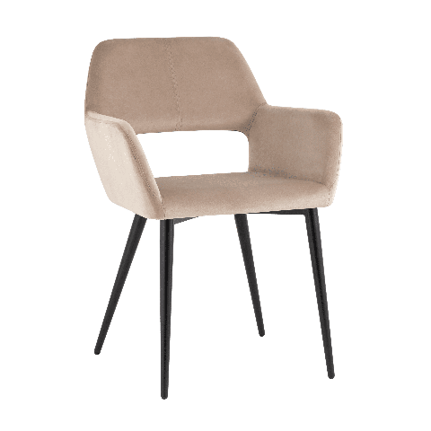 Стул Денди велюр бежевый