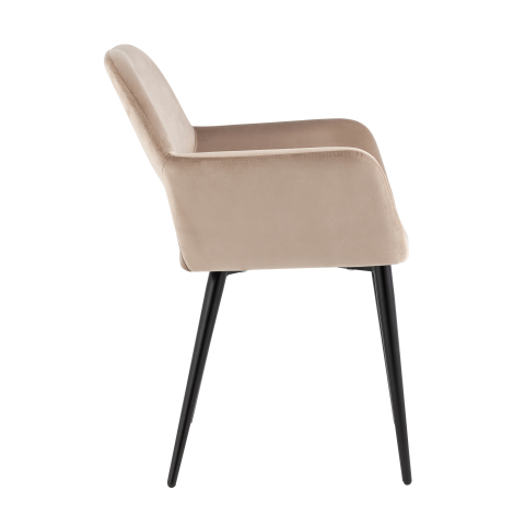 Стул Денди велюр бежевый