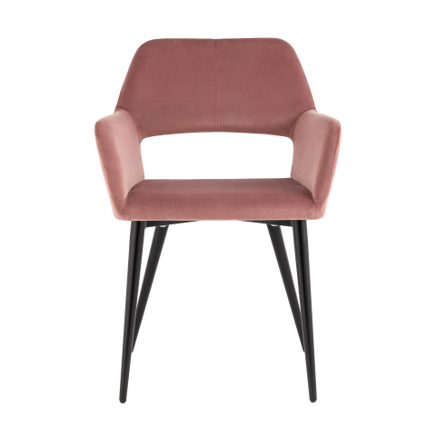Стул Денди велюр пыльно-розовый