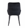 Стул Диана велюр черный