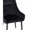 Стул Диана велюр черный