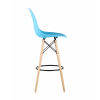 Стул DSW барный бирюзовый