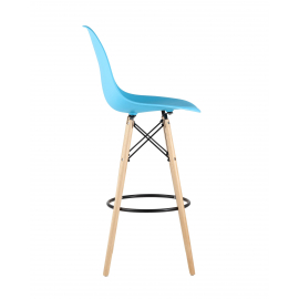 Стул DSW барный бирюзовый