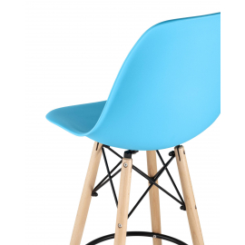 Стул DSW барный бирюзовый