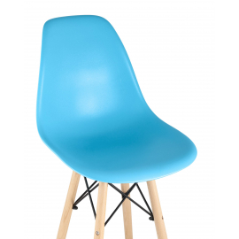 Стул DSW барный бирюзовый