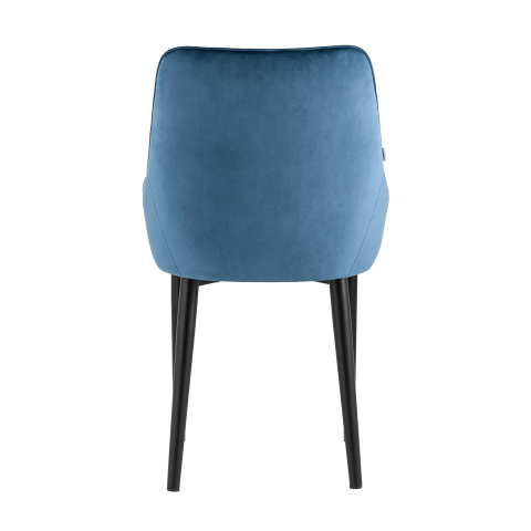 Стул Джоан велюр пыльно-синий