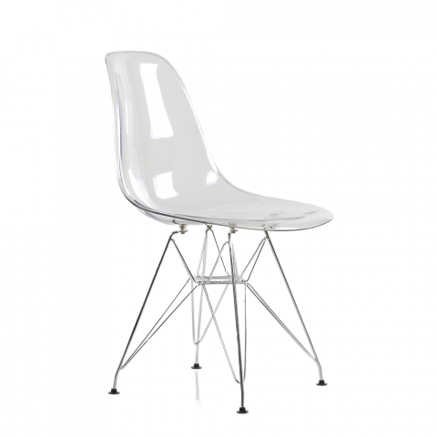 Стул Eames DSR прозрачный