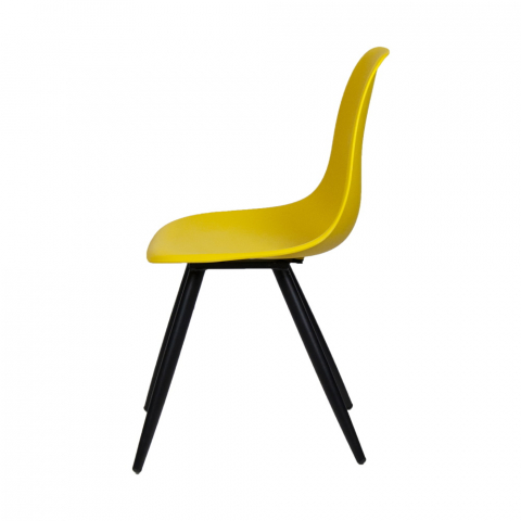 Стул Eames HR горчичный