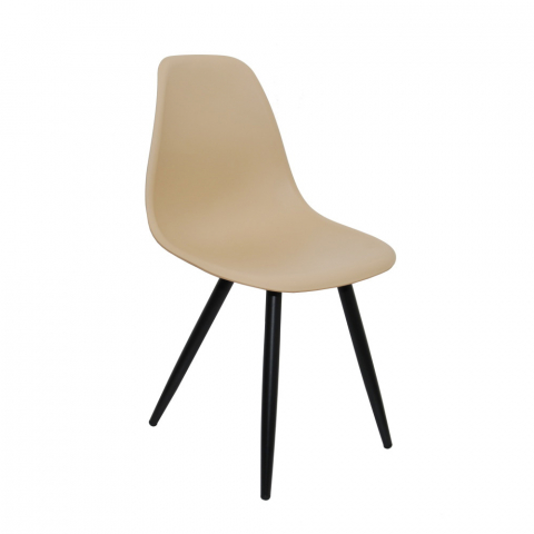 Стул Eames HR кремовый