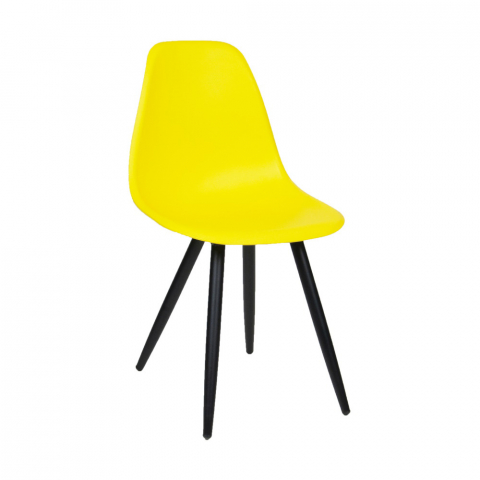 Стул Eames HR желтый