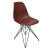 Стул Eames M коричневый