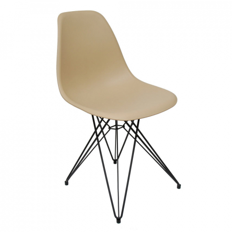 Стул Eames M кремовый