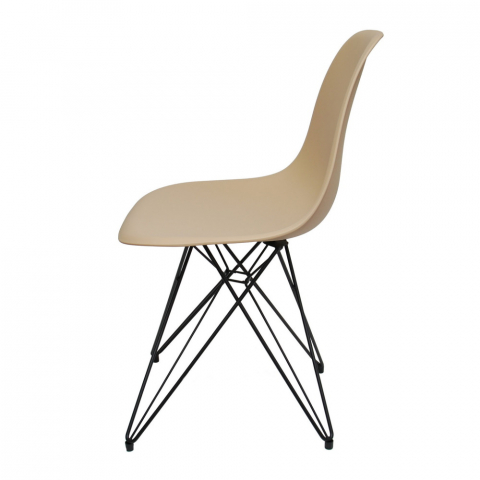 Стул Eames M кремовый