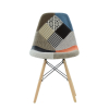 Стул Eames style Patchwork мультиколор