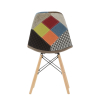 Стул Eames style Patchwork мультиколор
