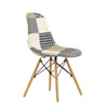 Стул Eames Style Patchwork трехцветный