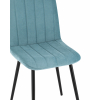 Стул Easy велюр пыльно-голубой