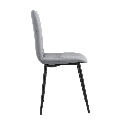 Стул Easy велюр серый
