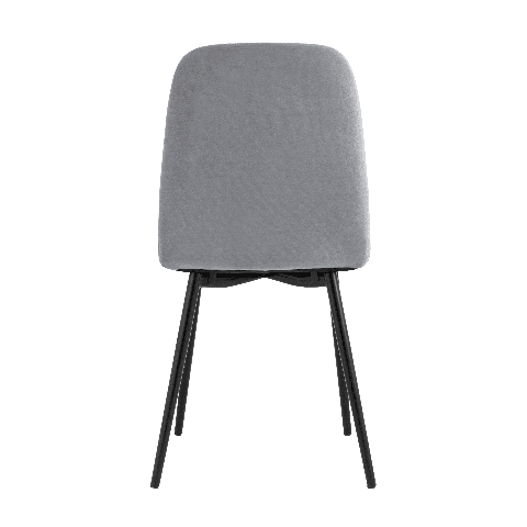 Стул Easy велюр серый