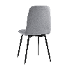 Стул Easy велюр серый