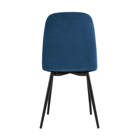 Стул Easy велюр синий