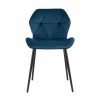 Стул Эдвин велюр синий